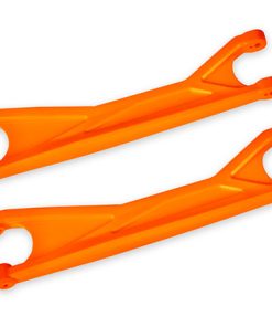 Suspension arms, upper, orange (left or right, front or rear) (2) (for use with #7895 X-Maxx WideMaxx suspension kit) TRX7892T