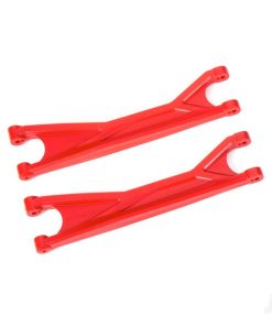 Suspension arms, upper, red (left or right, front or rear) (2) (for use with #7895 X-Maxx WideMaxx suspension kit) TRX7892R